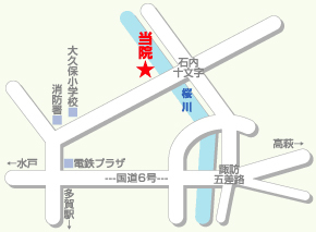 和田歯科クリニック地図